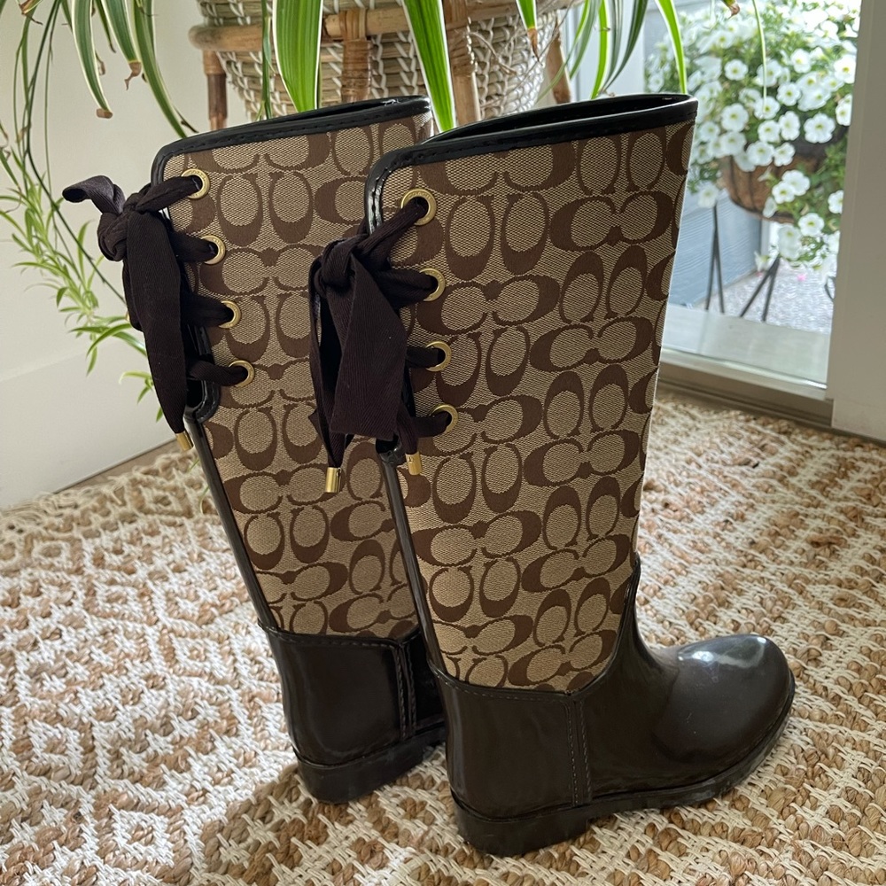 Authentic Coach Tristee Rainboots